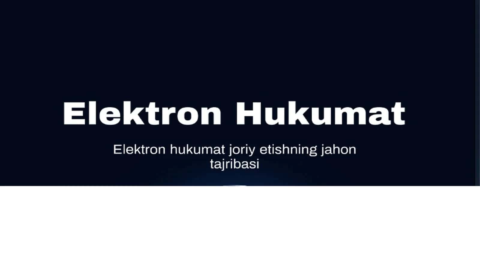 Elektronhukumat 1