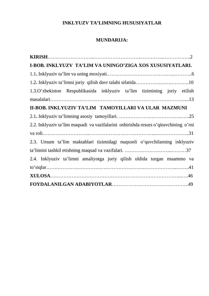 INKLYUZIV TA’LIM 1
