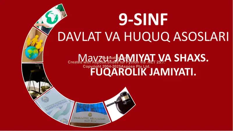 Fuqarolik jamiyati tushunchasi 1