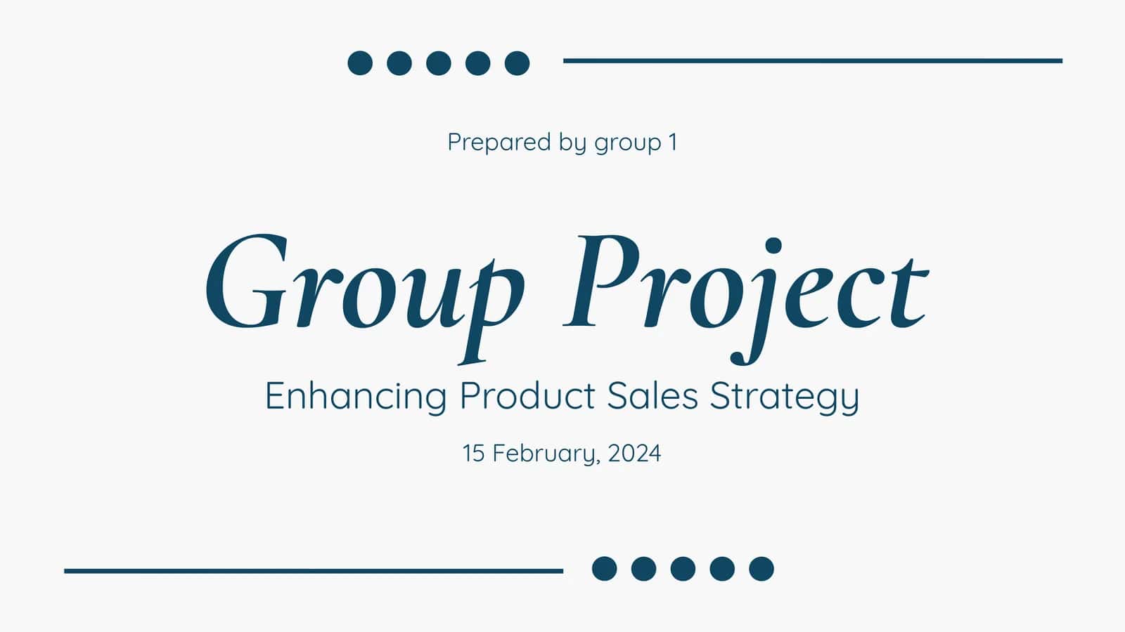 Group Project 1