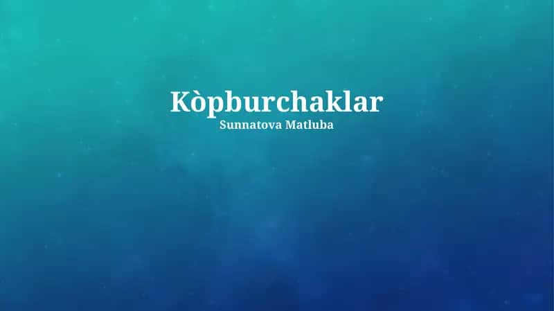 Uchburchaklar 1