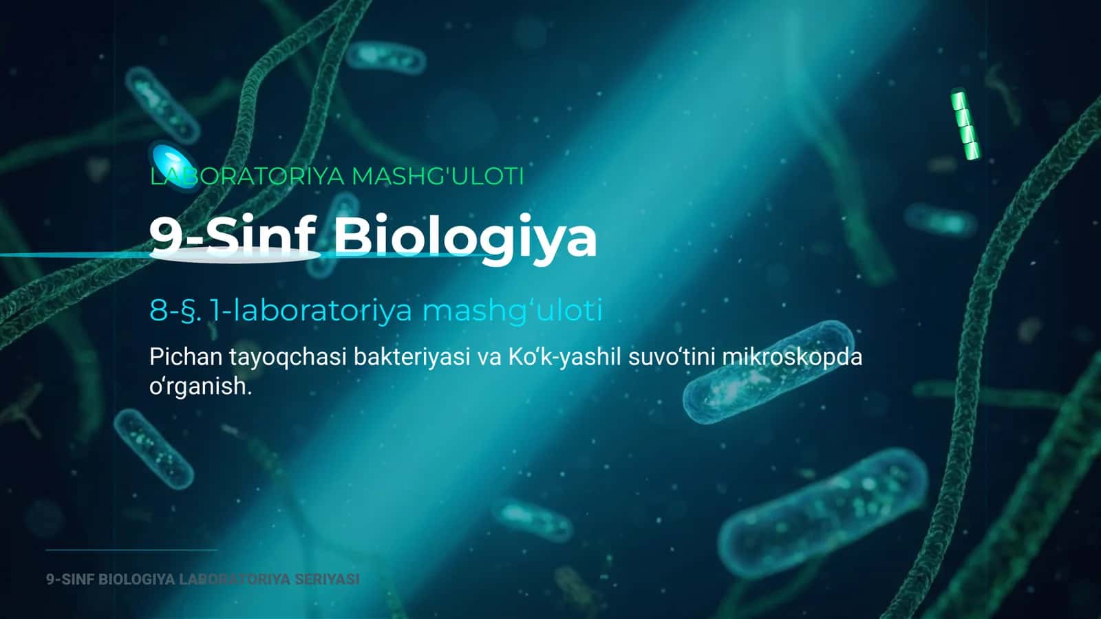 8-§. 1-laboratoriya mashg‘uloti 1