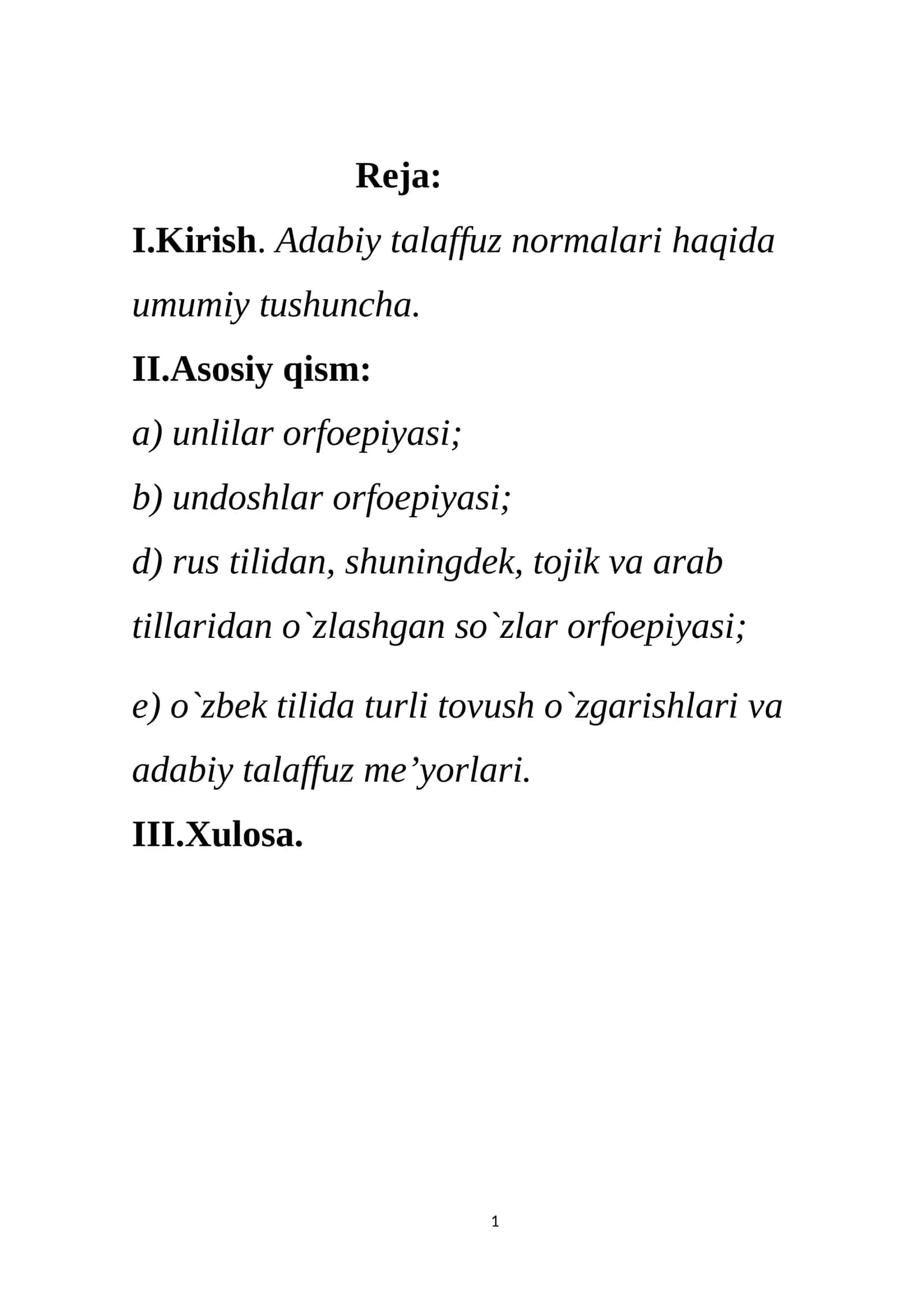Adabiy talaffuz normalari 1