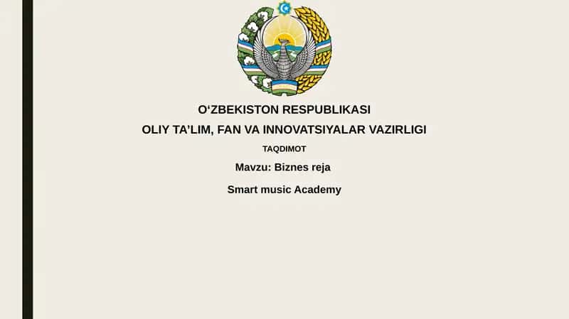 Biznes reja Smart music Academy 1