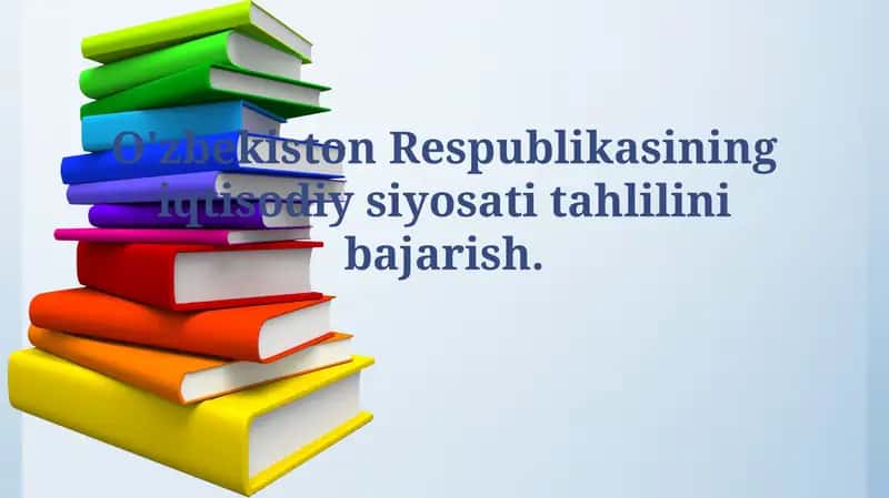 Sanoatni rivojlantirish siyosati 1