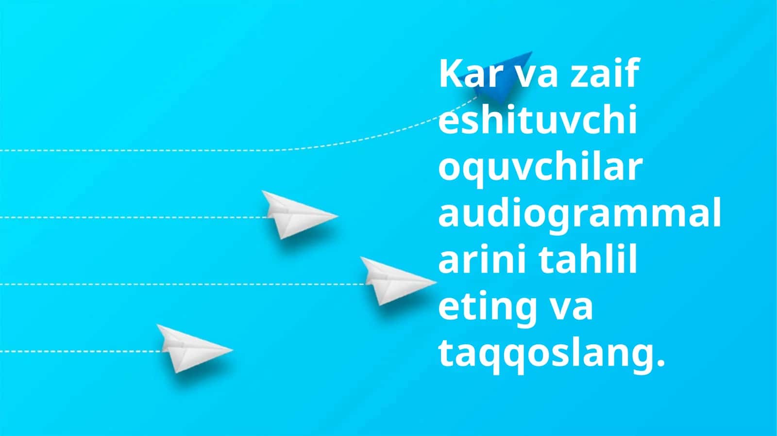 Audiogrammalarni tahlil eting va taqqoslang 1