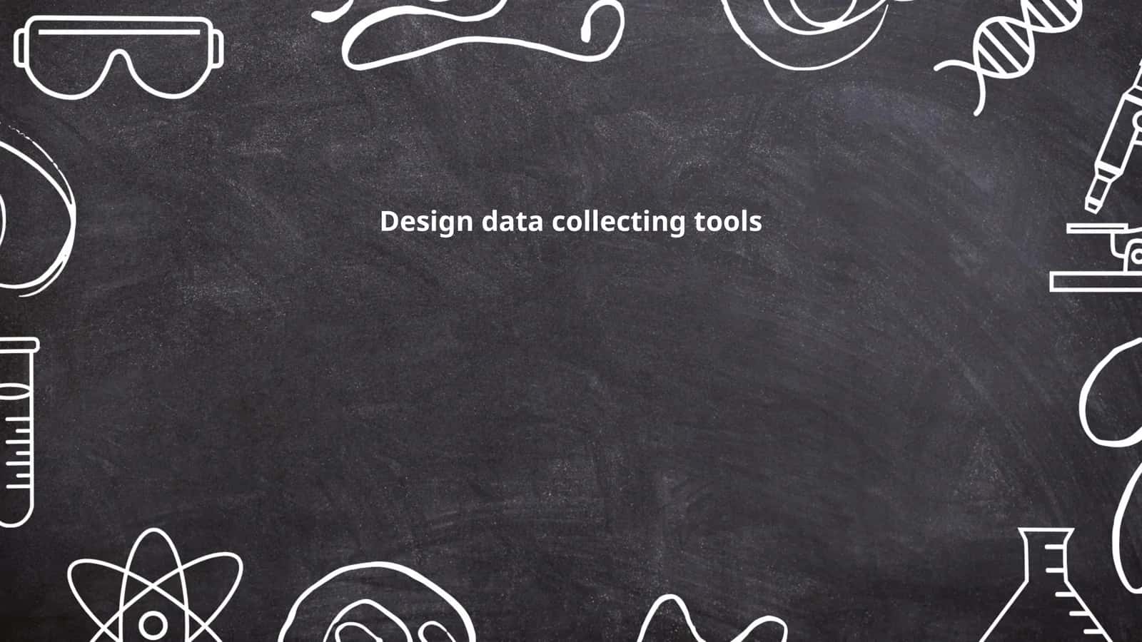 Design data collecting tools 1