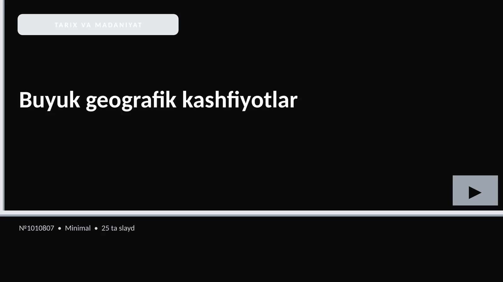 Buyuk geografik kashfiyotlar 1