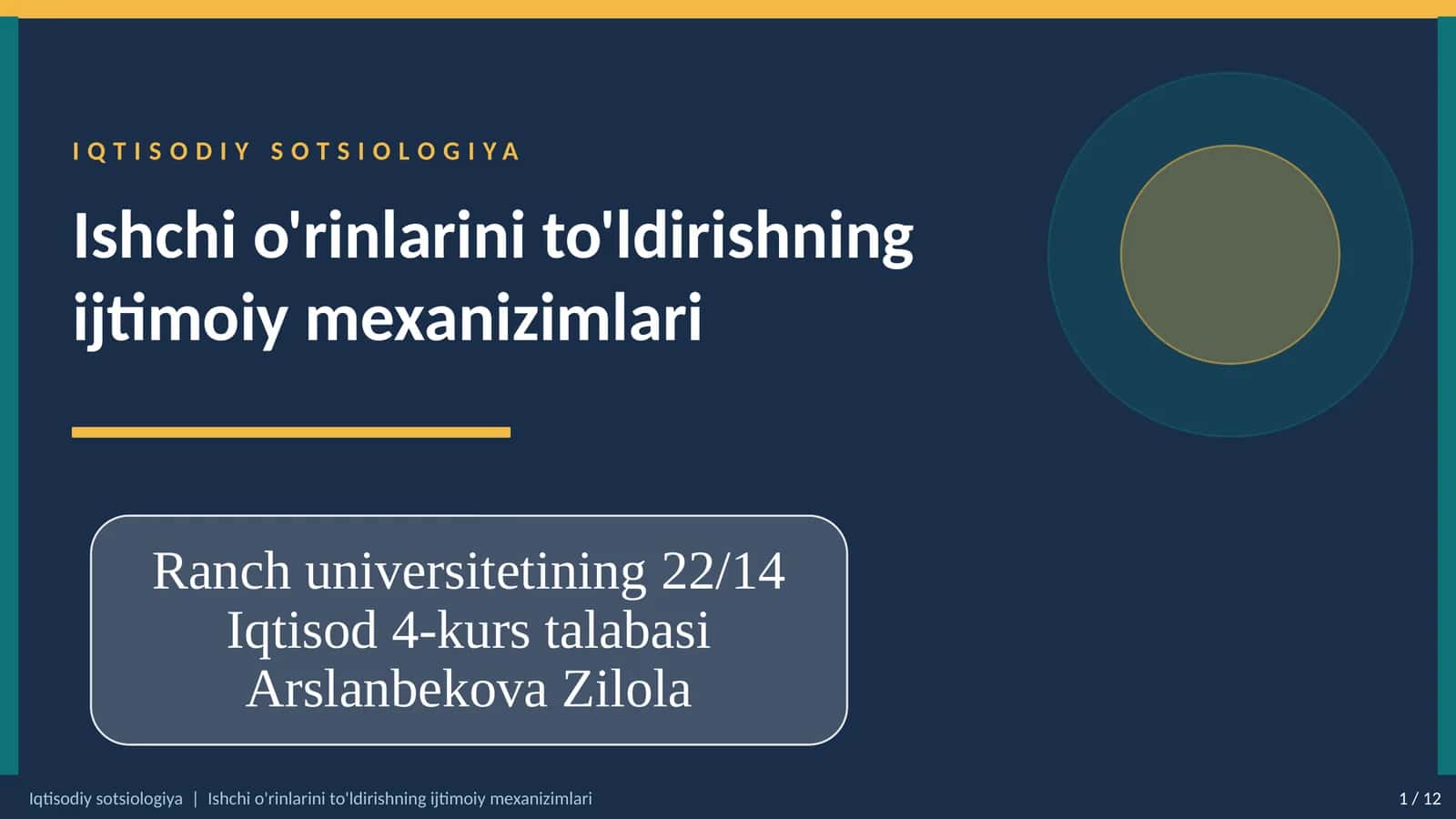 IQTISODIY SOTSIOLOGIYA 1