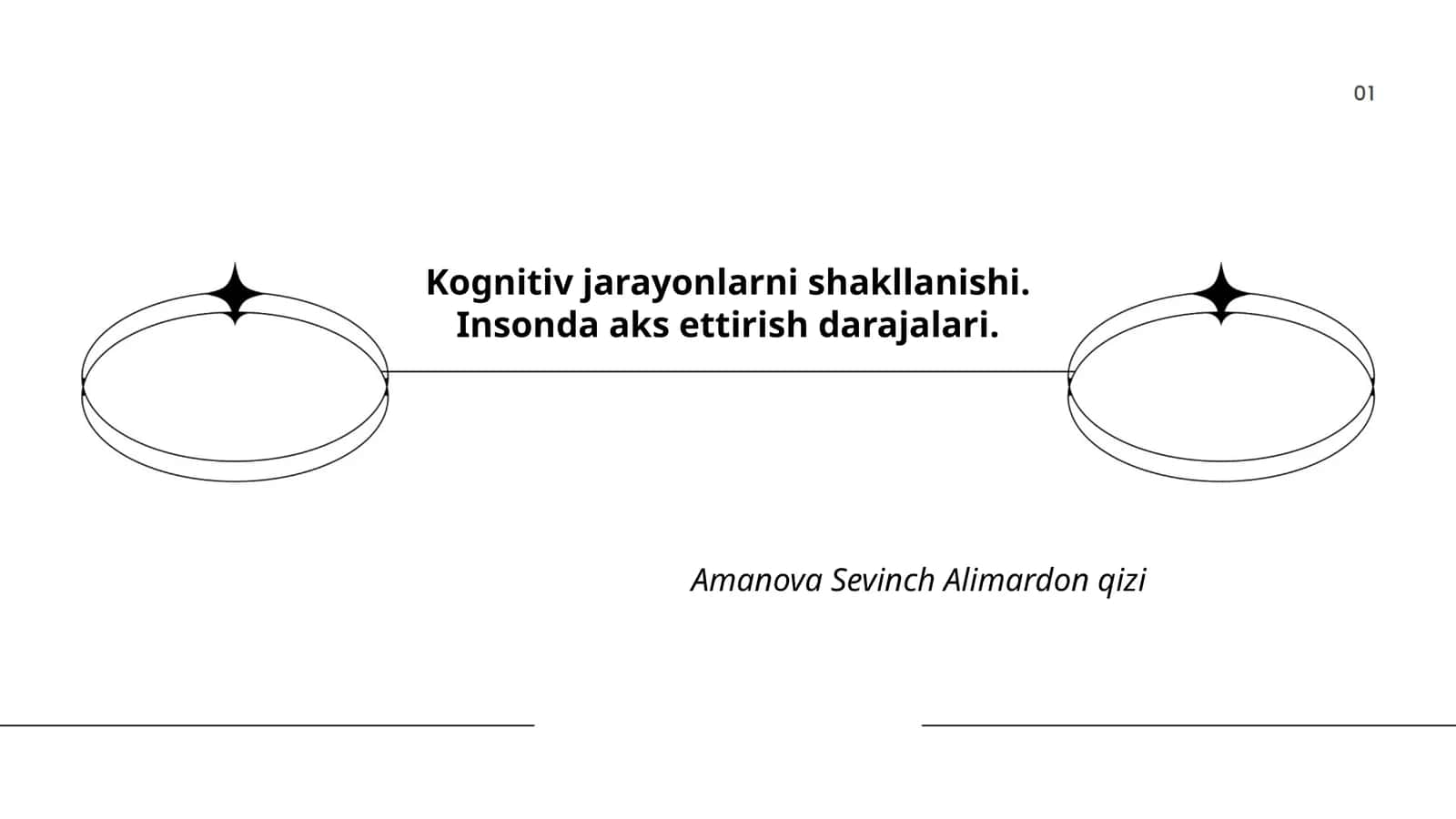 Kognitiv jarayonlarni shakllanishi 1