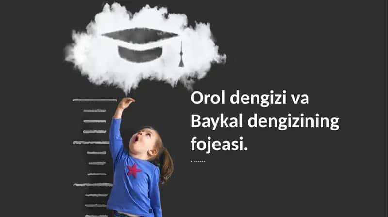 Orol dengizi va Baykal dengizining fojeasi 1