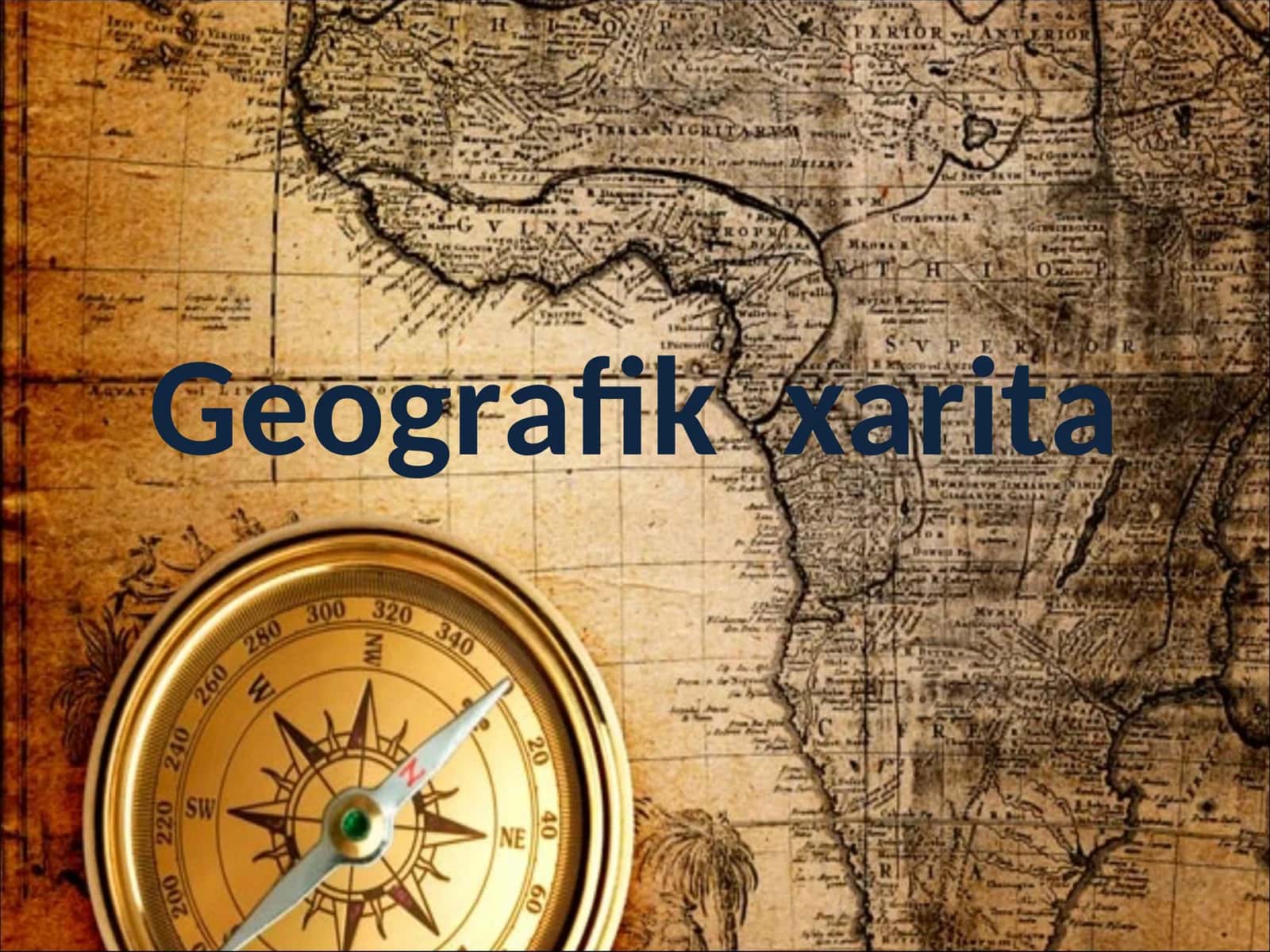 Geografik xarita 1