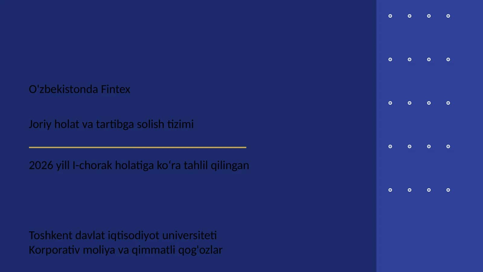 O'zbekistonda Fintex 1