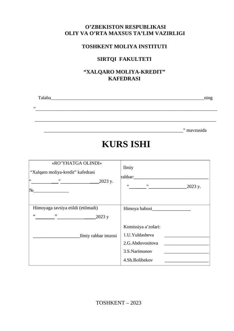 Valyuta siyosatini amalga oshirish dastaklari va usullari 1