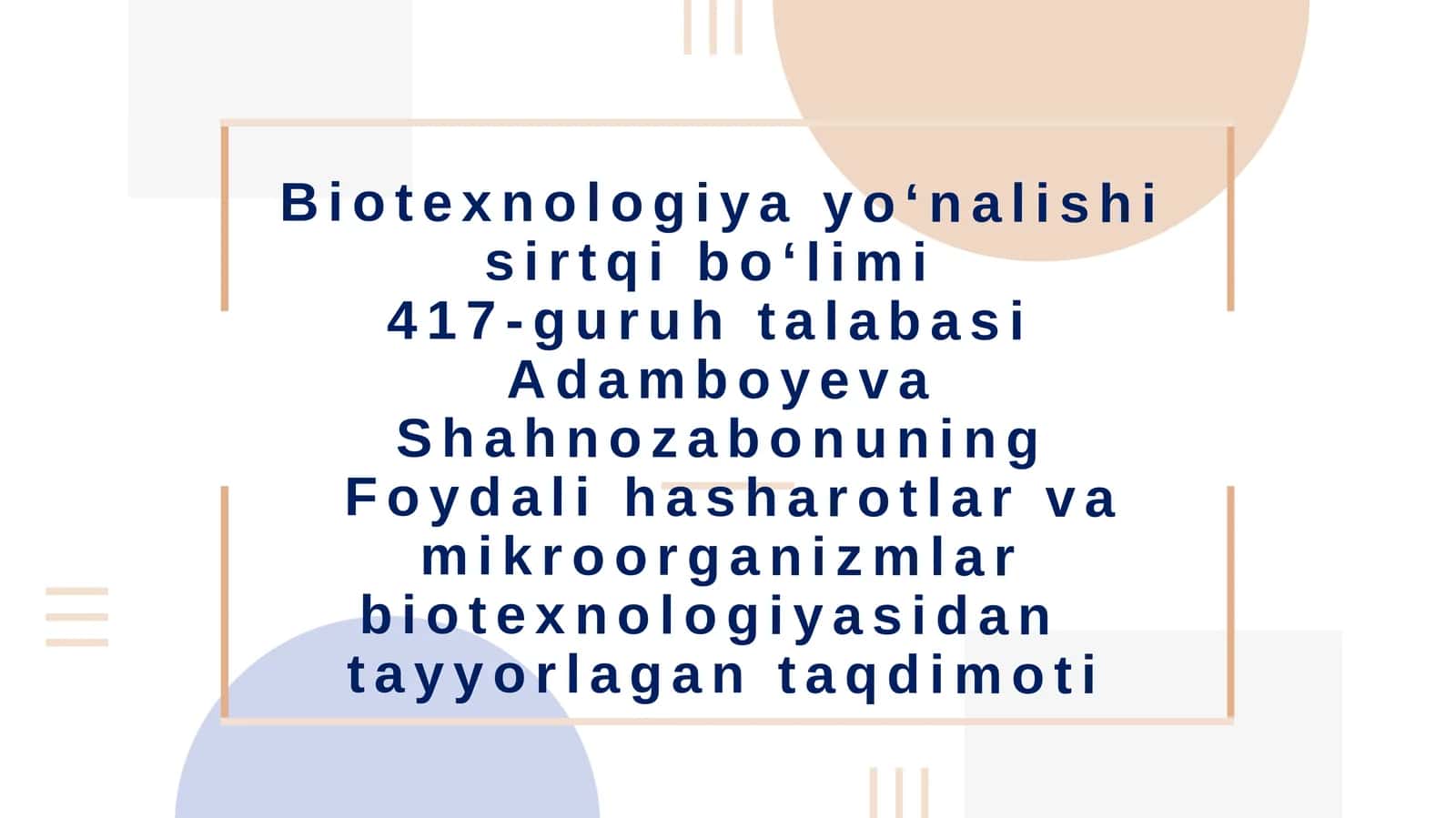 Enkarziya (Encarsia formosa) haqida umumiy ma'lumot 1