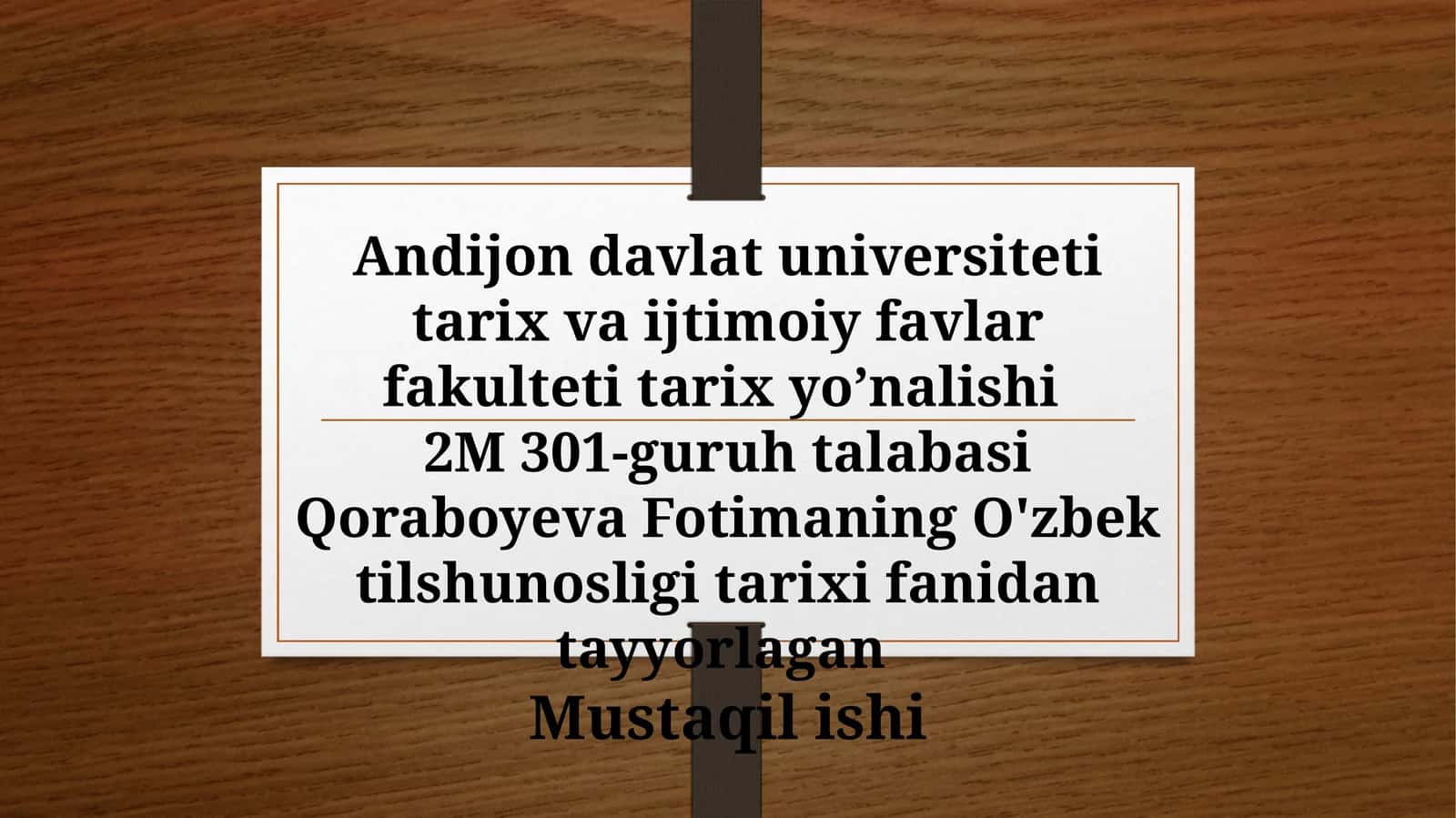 Alisher Navoiyning tilshunoslikga oid qarashlariva asarning bugungikun dagi ahamiyati 1
