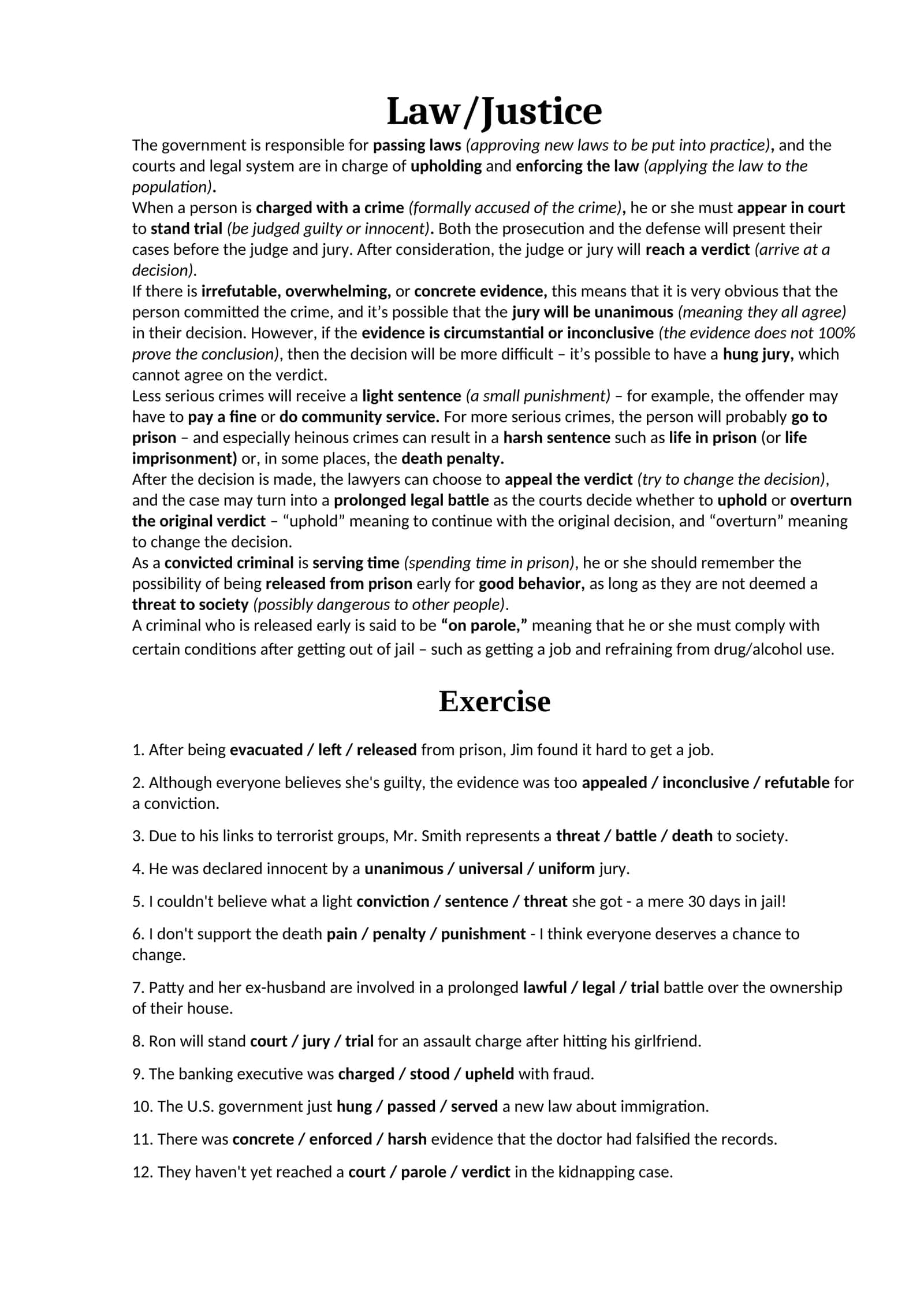 Huquqshunoslik (Law) 1