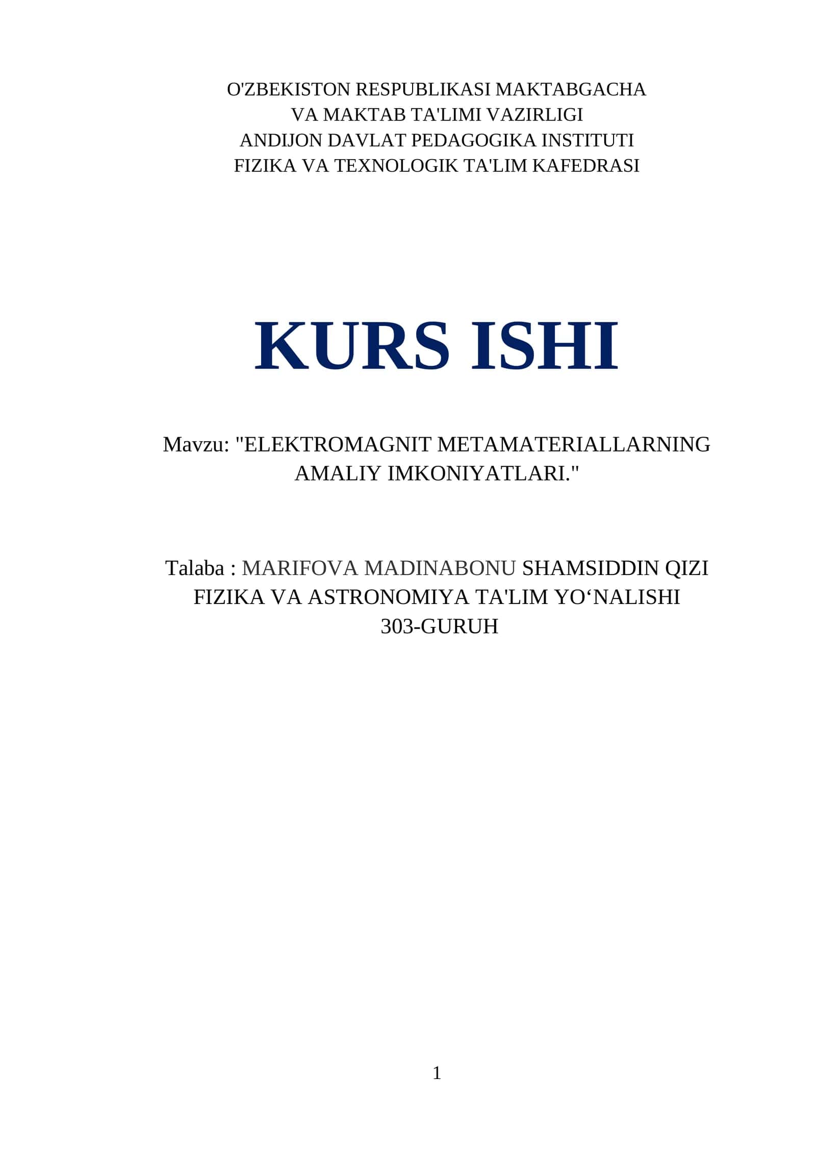 ELEKTROMAGNIT METAMATERIALLARNING AMALIY IMKONIYATLARI.docx 1