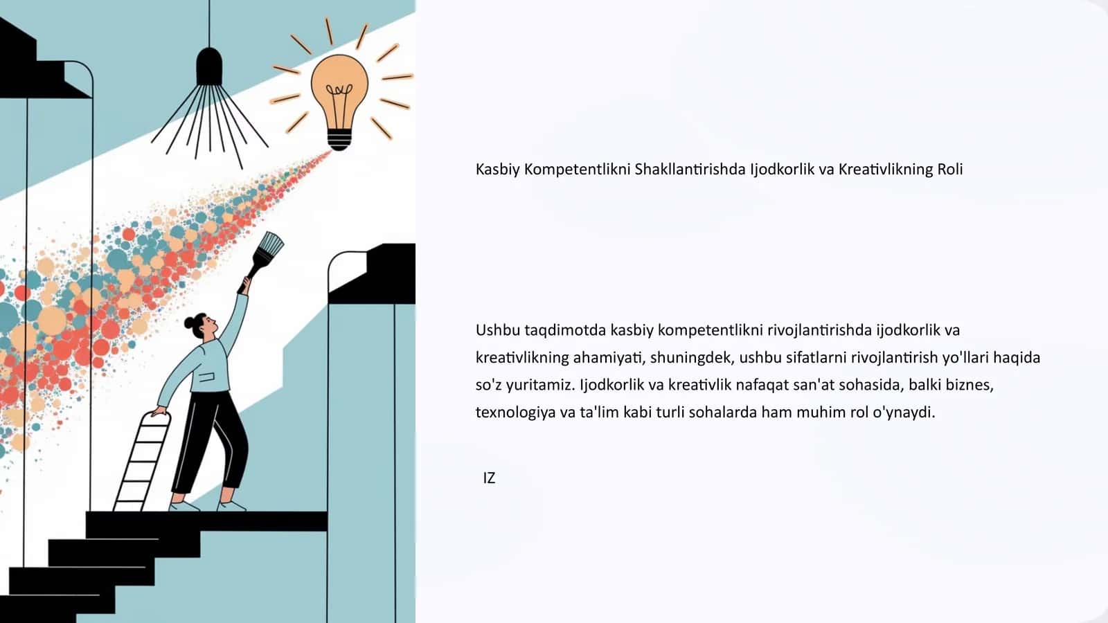 Kasbiy Kompetentlikni Shakllantirishda Ijodkorlik va Kreativlikning Roli 1