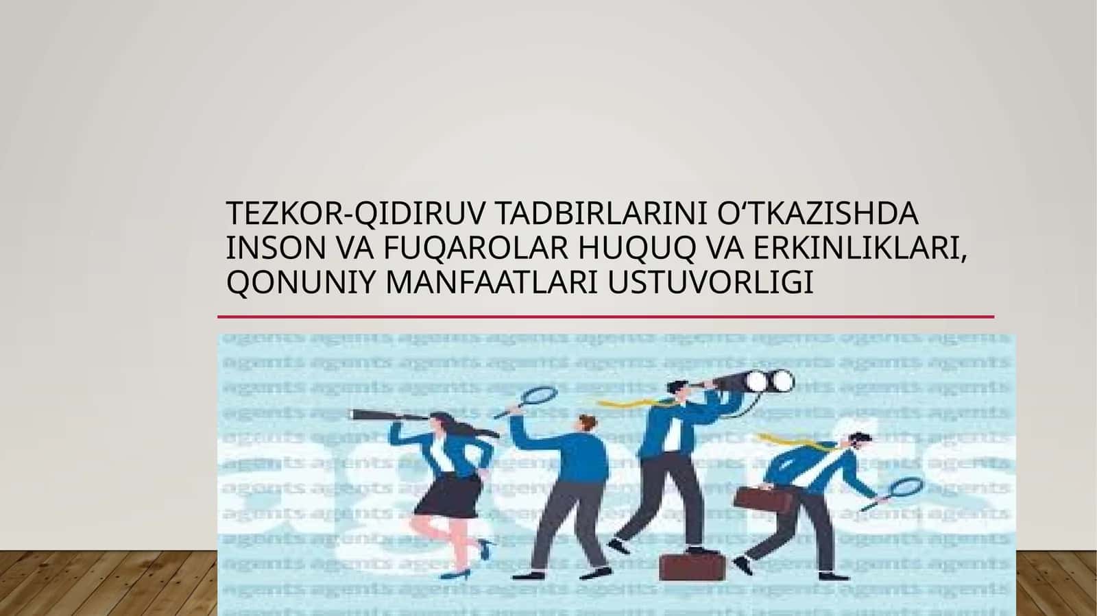 Tezkor-qidiruv faoliyati 1