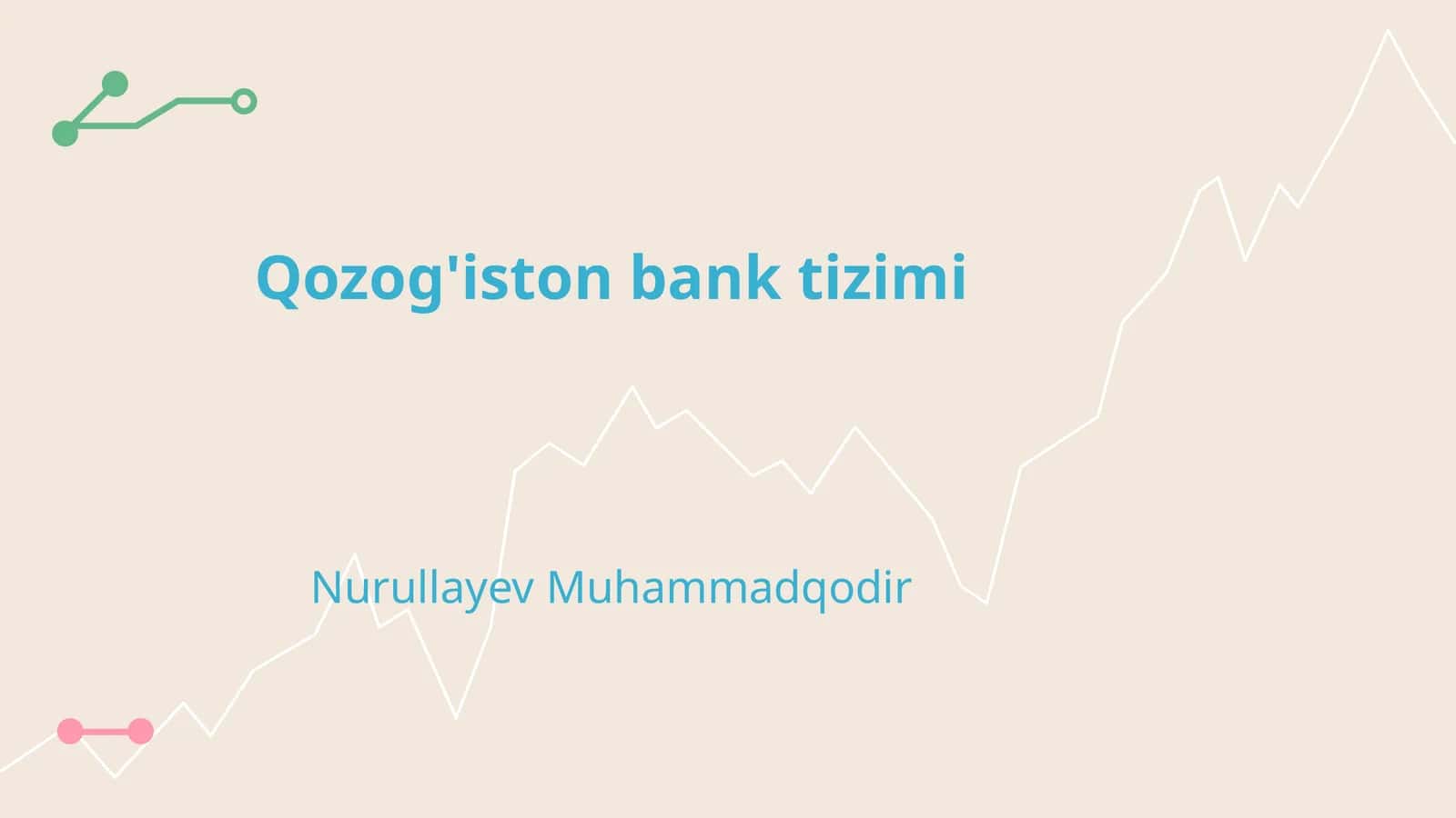 Qozog'iston bank tizimi 1