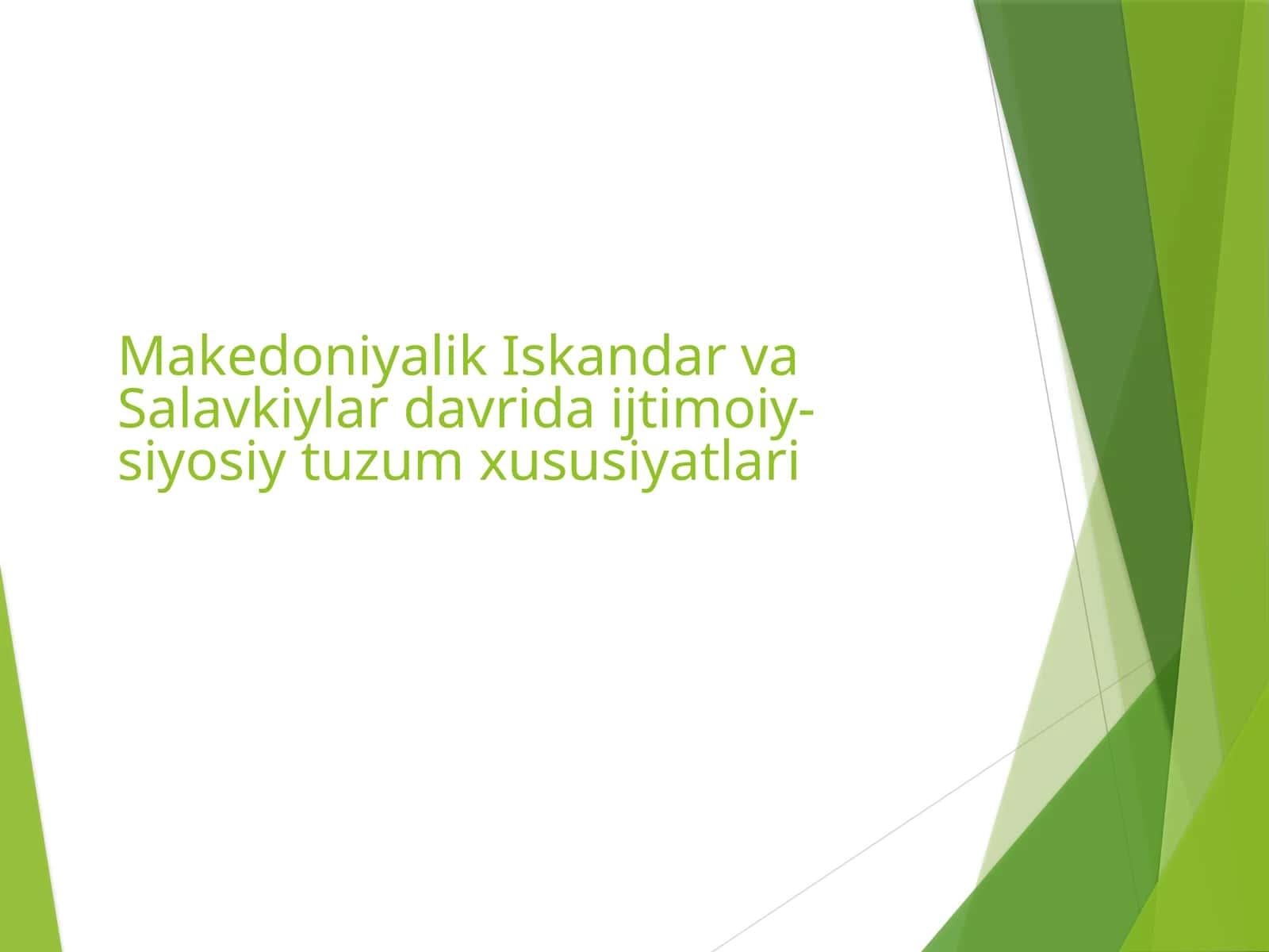 Salavkiyalar Davrida O'rta Osiyoda Siyosiy-Iqtisodiy Vaijtimoiya 1