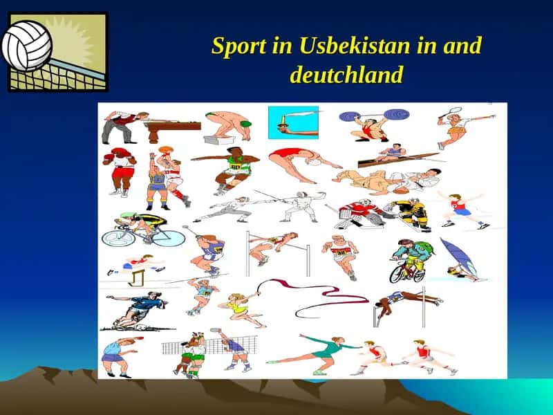 Die Sportarten 1