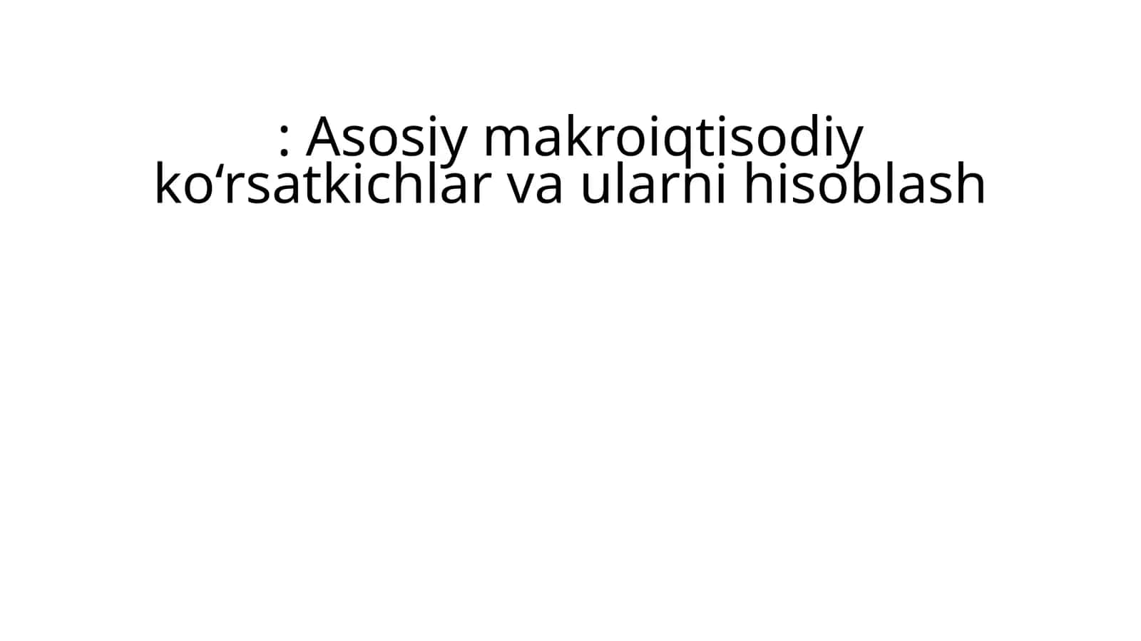 Yalpiichki mahsulot-mamlakat hududi dama’lum 1
