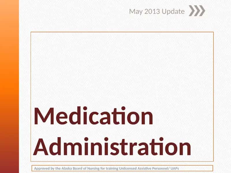 Medication Administration 1