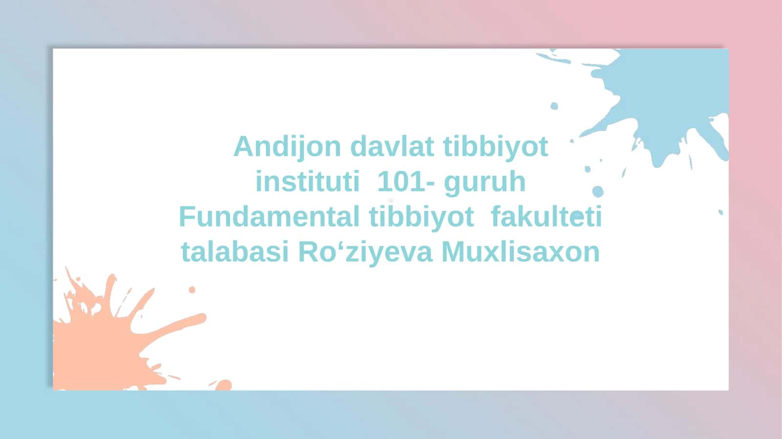 Psixologiya fanining predmeti maqsadi va vazifalari. Psixologiya fanining obyekti va ilmiy tadqiqot metodlari. Tibbiyot xodimi faoliyatida psixologik bilimlarni ahamiyati 1