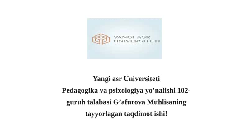 O'quvchilarning darsdan tashqari faoliyatini tashkil qilish...!!!. 1