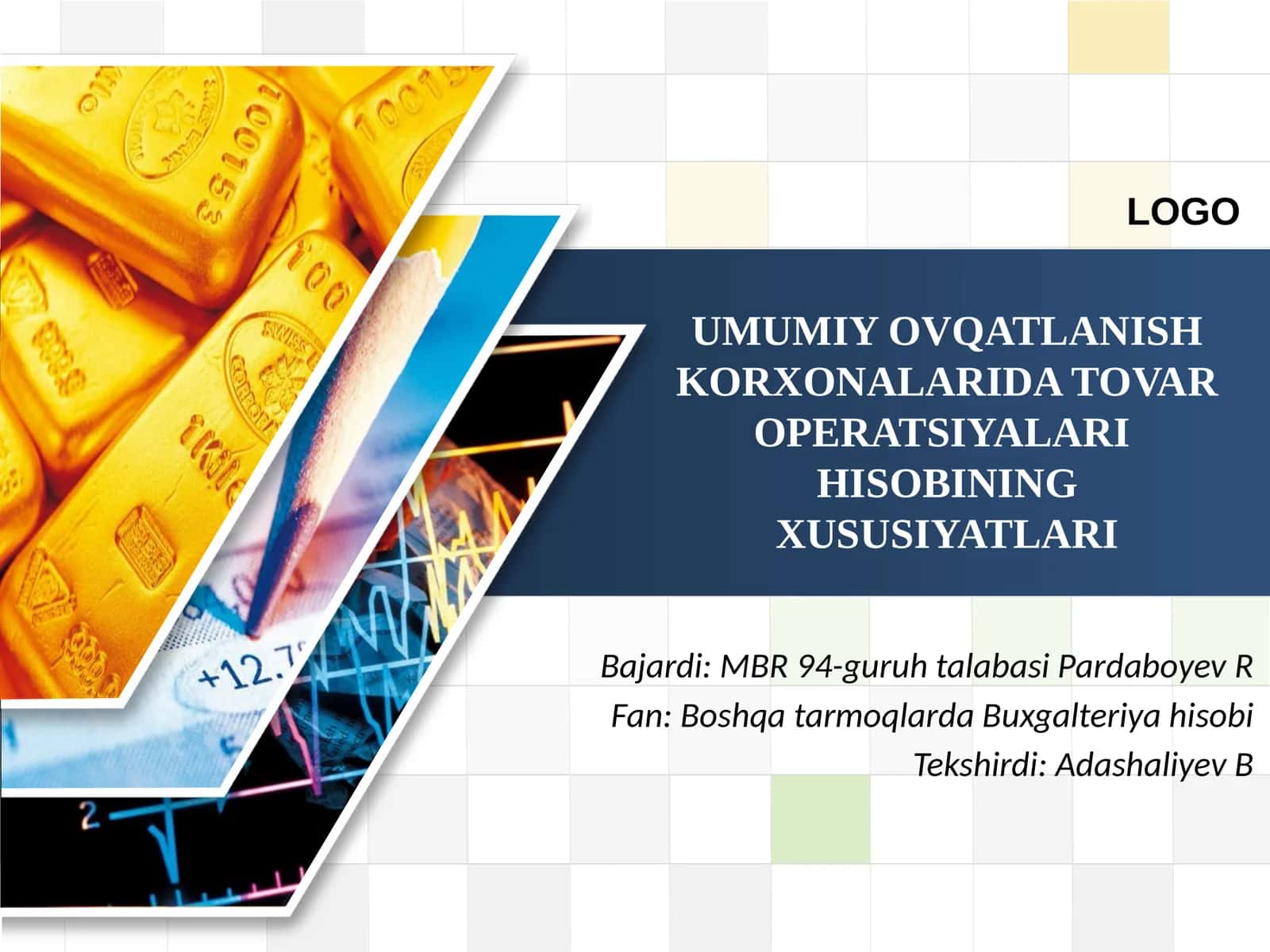 UMUMIY OVQATLANISH KORXONALARIDA TOVAR OPERATSIYALARI HISOBINING XUSUSIYATLARI 1