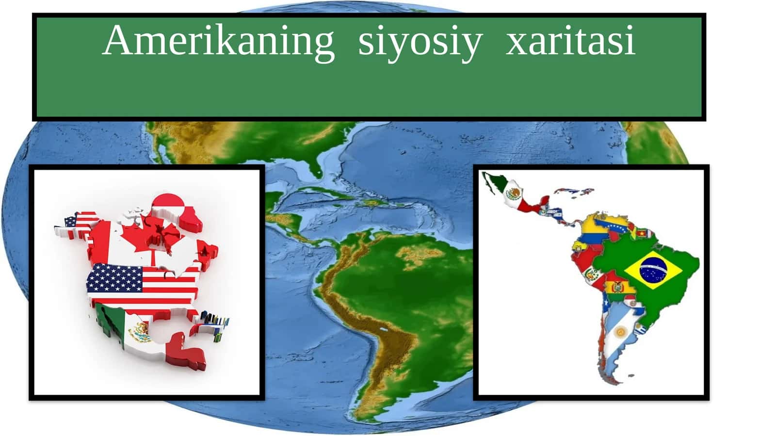 Amerikaningsiyosiy xaritasi 1