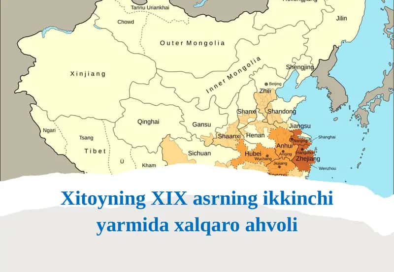 Xitoyning XIX asrning ikkinchi yarmidagi xalqaro ahvoli 1