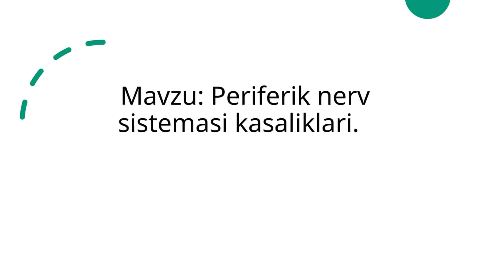 Periferik nerv tizimi 1