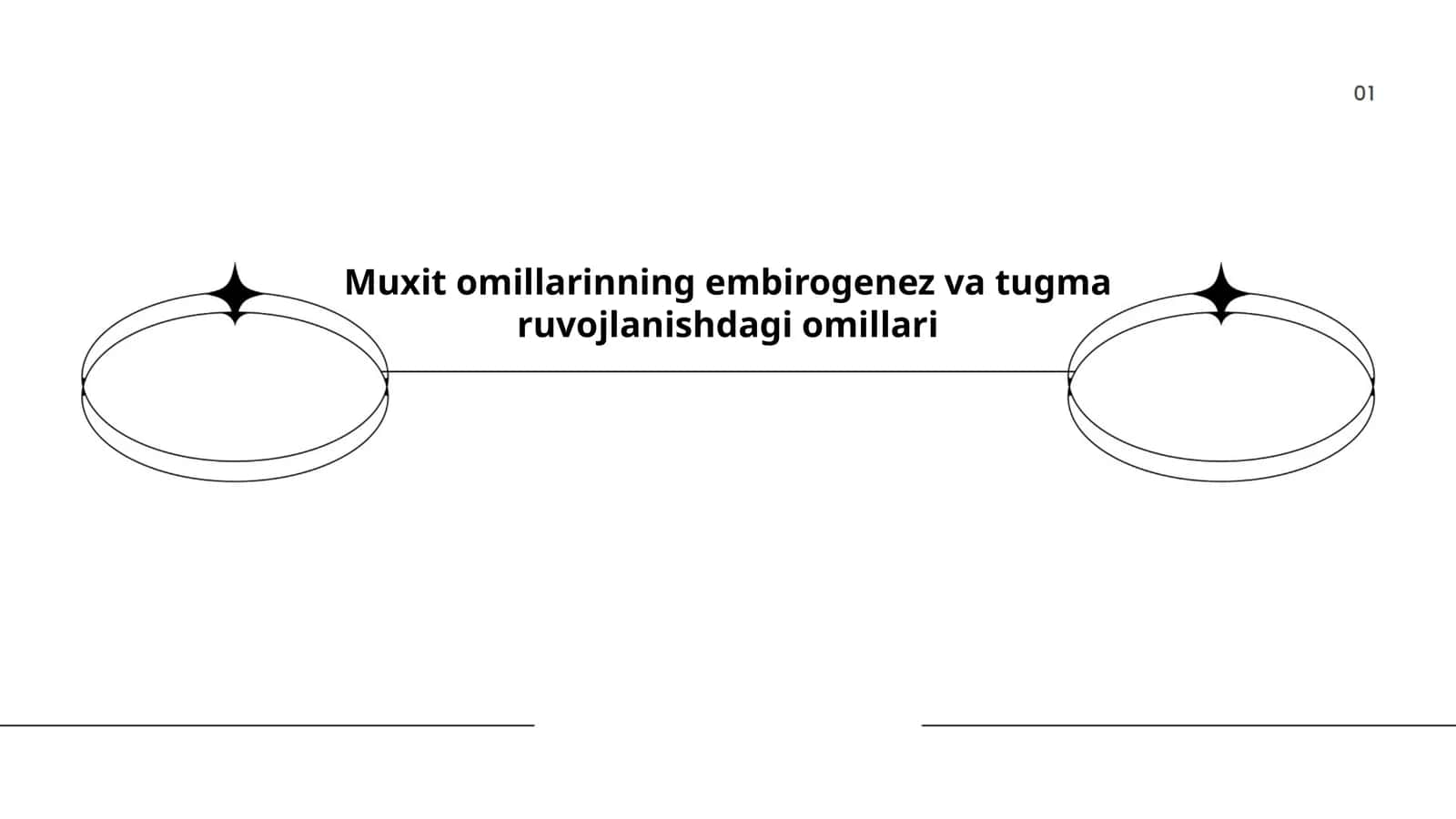Muxit omillarinning embirogenez va tugma ruvojlanishdagi omillari 1