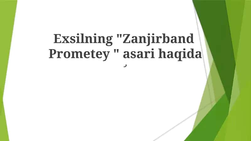 Zanjirband Prometey 1