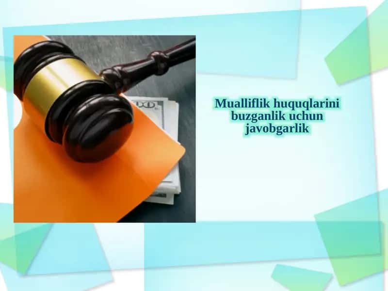 Mualliflik huquqlari 1