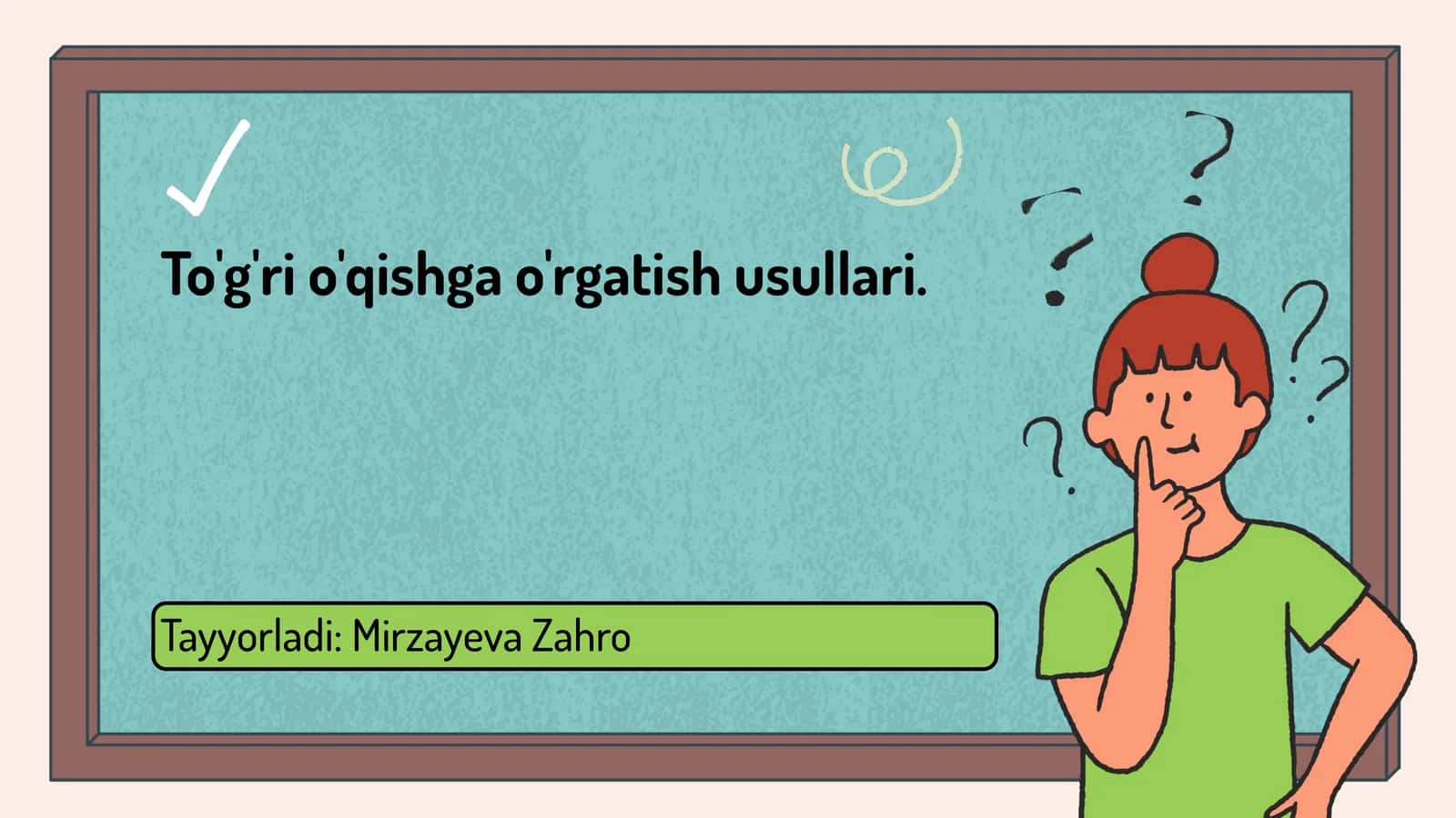 To'g'ri o'qishga o'rgatish usullari 1