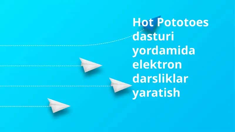 Hot Potatoes dasturi 1