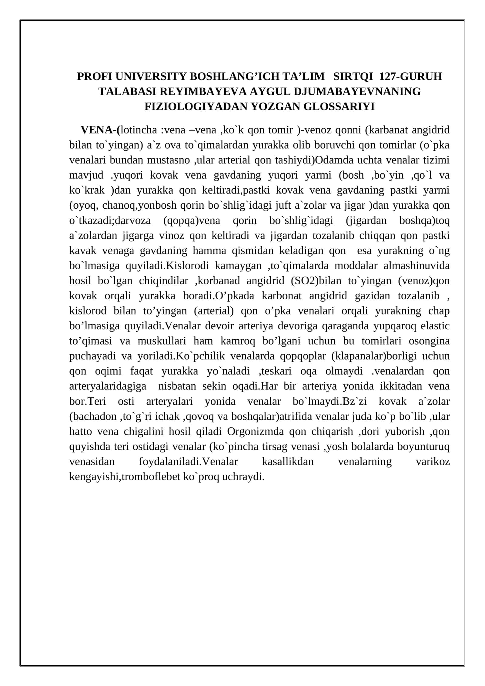 FIZIOLOGIYADAN YOZGAN GLOSSARIYI 1