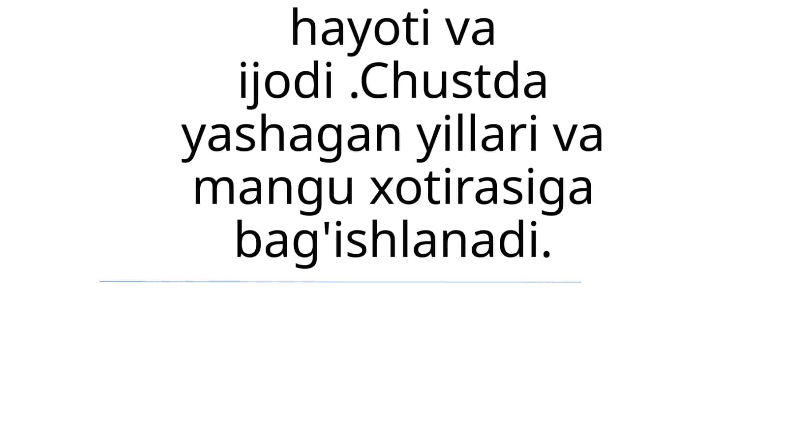 Shoir Soʻfizoda hayoti va ijodi 1
