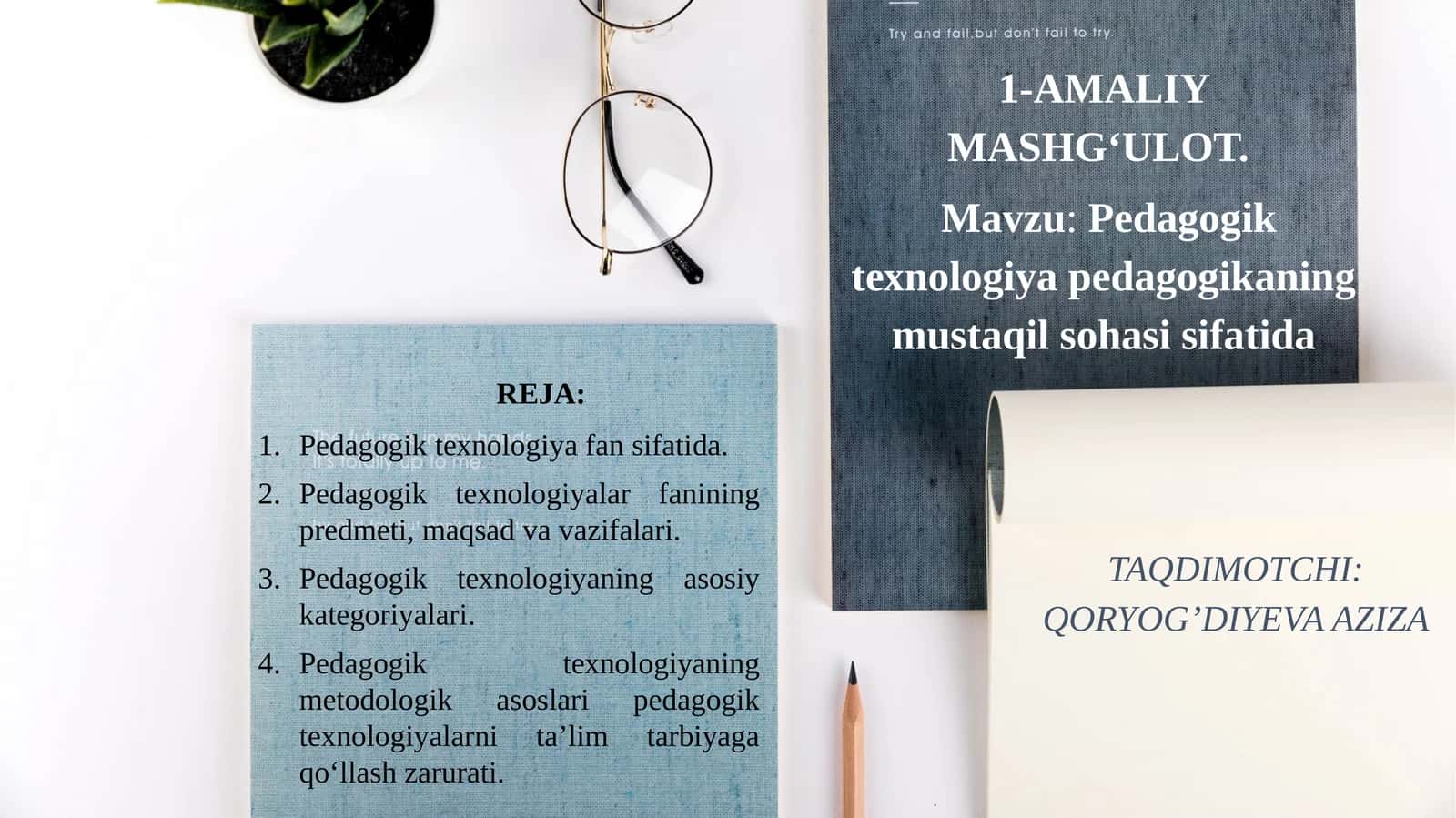 Pеdаgоgik tехnоlоgiya pеdаgоgikаning mustаqil sоhаsi sifаtidа 1