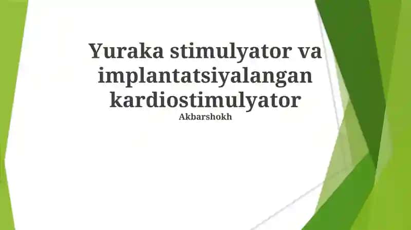 Yurak stimulyatori implantatsiyasi va operatsiyadan keyingi parvarish