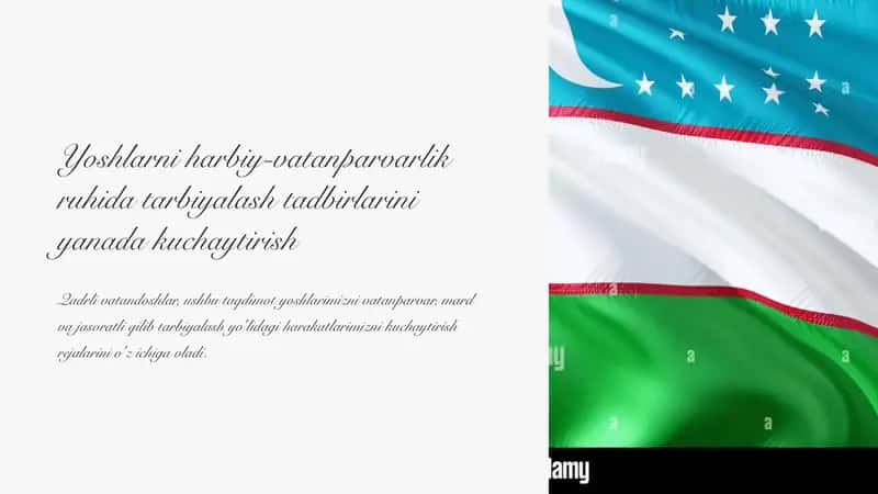 Yoshlarni harbiy-vatanparvarlik ruhida tarbiyalash tadbirlarini yanada kuchaytirish 1