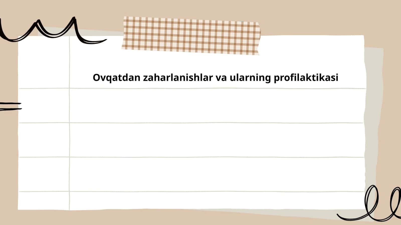 Ovqatdan zaharlanishlar va ularning profilaktikasi 1