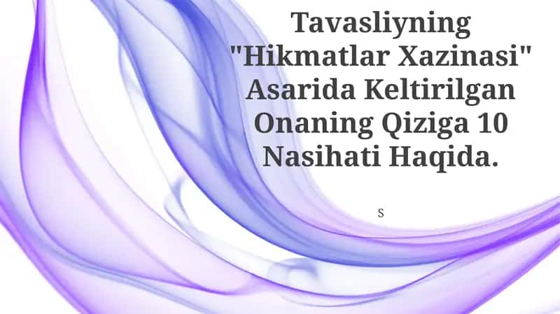 Hikmatlar Xazinasi 1