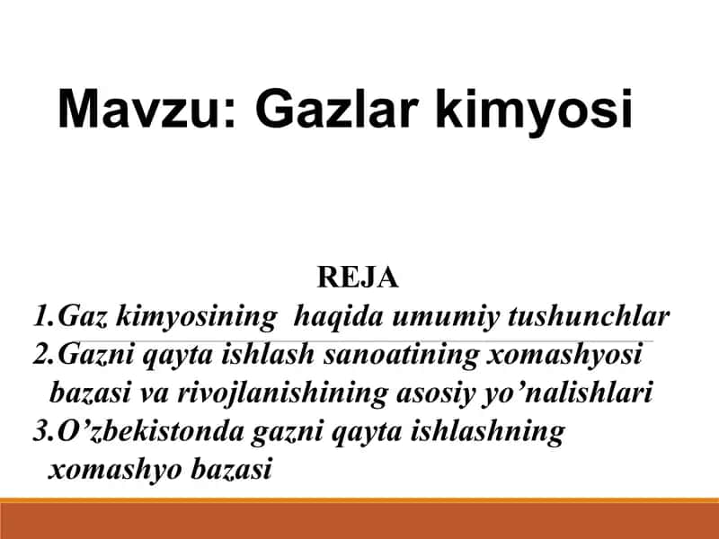 Gazlar kimyosi 1