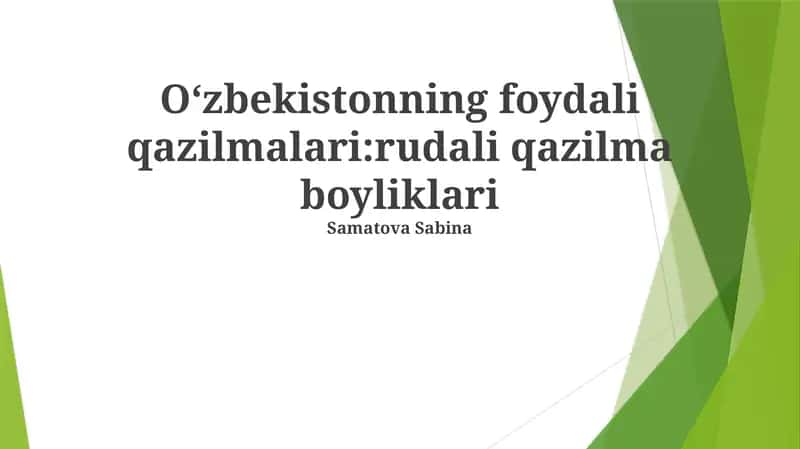 Temir konlari 1