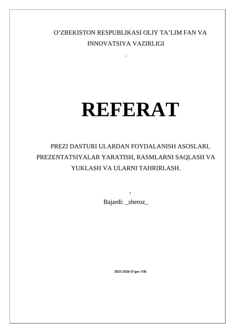 Prezi dasturi 1